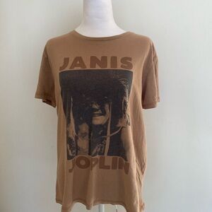 Janis Joplin Graphic T-Shirt, Streetwear Society (S) – Super Soft Band Tee